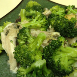 Crockpot Lemon Chicken with Broccoli 
