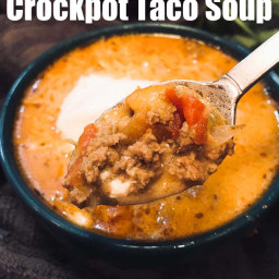 Crockpot Low Carb Taco Soup
