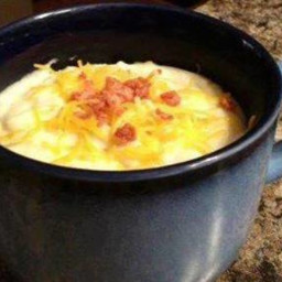 Crockpot Potato Soup for Weight Watchers