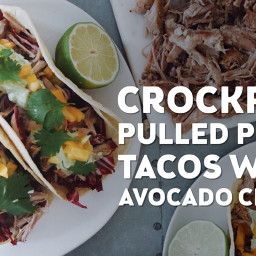 Crockpot Pulled Pork Tacos