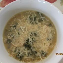 Crockpot Quinoa, Chicken, and Kale Soup