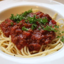 Crockpot Spaghetti Bolognese Sauce