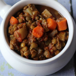 Crockpot Vegetable Lentil Soup