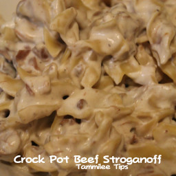 Crock Pot Beef Stroganoff Recipe