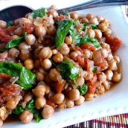 Crockpot Gingered Chickpea with Spicy Tomato Stew