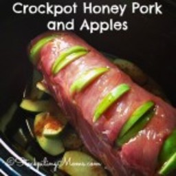 Crockpot Honey Pork and Apples