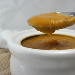 Crockpot Sweet Potato Basil Soup