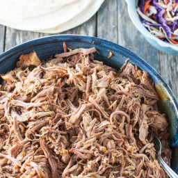 Crowd Pleasing Instant Pot Pulled Pork with Dry Rub