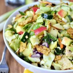 Crunch Lover's Chopped Chicken Salad with Chili-Lime Vinaigrette