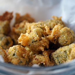 Crunchy Baked Okra Recipe