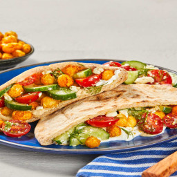 Crunchy Chickpea Shawarma Pitas Dinner’s Just 20 Minutes Away!