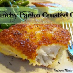 Crunchy Panko Crusted Cod