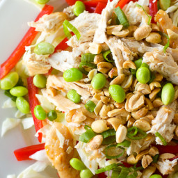 Crunchy Thai Chicken Salad (Fast + Light)