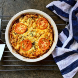 Crustless Breakfast Quiche (low carb)