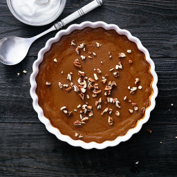 Crustless Brown-Sugar Pumpkin Pie