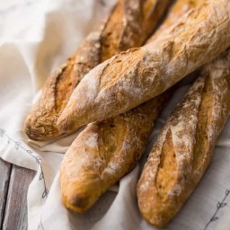 Crusty French Baguettes