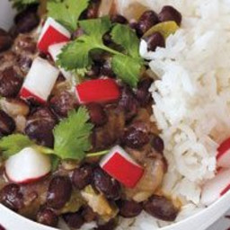 Cuban Black Beans and Rice