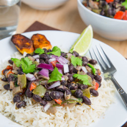 Cuban Black Beans and Rice (Moros y Cristianos)