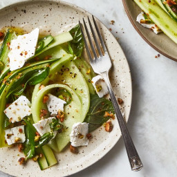 Cucumber and Melon Salad with Chile and Honey
