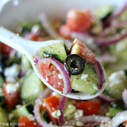 Cucumber Greek Salad Recipe
