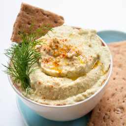 Cucumber Hummus with Dill