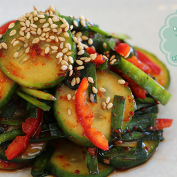 Cucumber Kimchi Salad Recipe