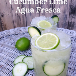 Cucumber Lime Agua Fresca