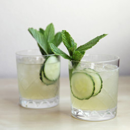 Cucumber Minty Cocktail