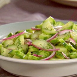 Cucumber, Red Onion, and Dill Salad