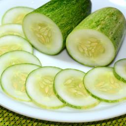 Cucumber Salad with Tangy Sour Cream Dressing