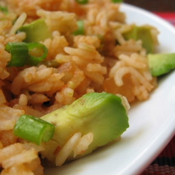 Cumin Rice With Avocado