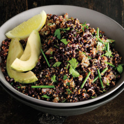 Cumin-Scented Quinoa and Black Rice