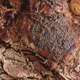 Cumin Slow-roasted Shoulder of Lamb with Couscous