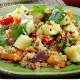 Cumin Spiced Quinoa with Vegetables
