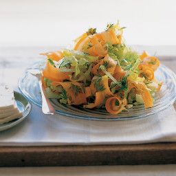 Curly Carrot Salad