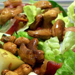 Curried Cashew, Pear, and Grape Salad Recipe