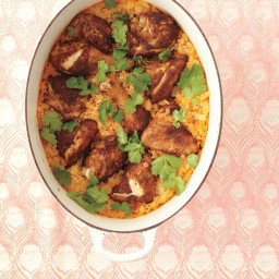 Curried Chicken with Coconut Rice