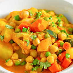Curried Chickpea Potato Stew