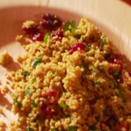 Curried Couscous Salad with Dried Sweet Cranberries