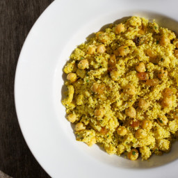 Curried Couscous With Turkey, Chickpeas and Golden Raisins