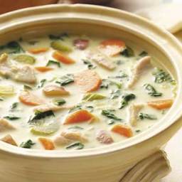 Curried Turkey Vegetable Soup Recipe