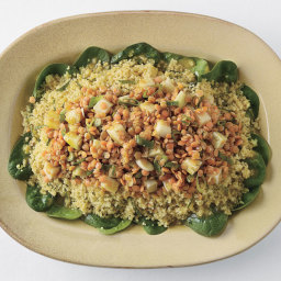Curried Red Lentil, Kohlrabi, and Couscous Salad