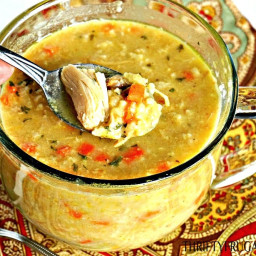Curry Chicken and Rice Soup (a 30 min. dinner!)