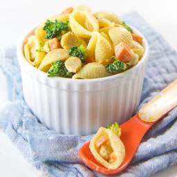 Curry Pasta Salad for Baby + Toddler (great for Baby-Led Weaning)
