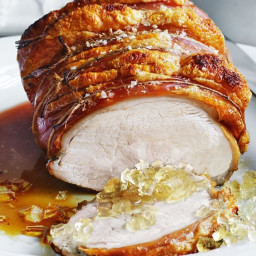 Curtis Stone's roast pork with no-fail crackling recipe