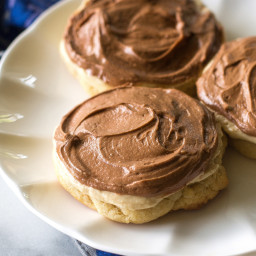 Cutler's Chocolate Frosted Peanut Butter Cookies