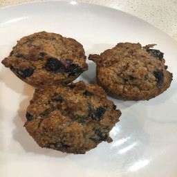 Alison Holst Blueberry Bran muffins