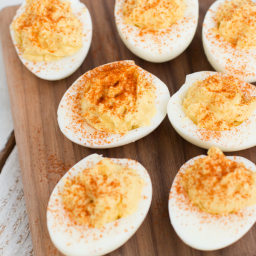 Da Bomb Deviled Eggs