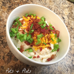 Dairy Free Loaded Grits