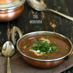 Dal Makhani - Beans in creamy buttery gravy